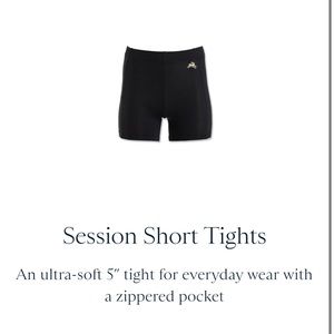 Tracksmith 5” session short NWT